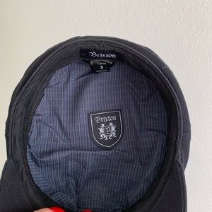 Black brixton train hat